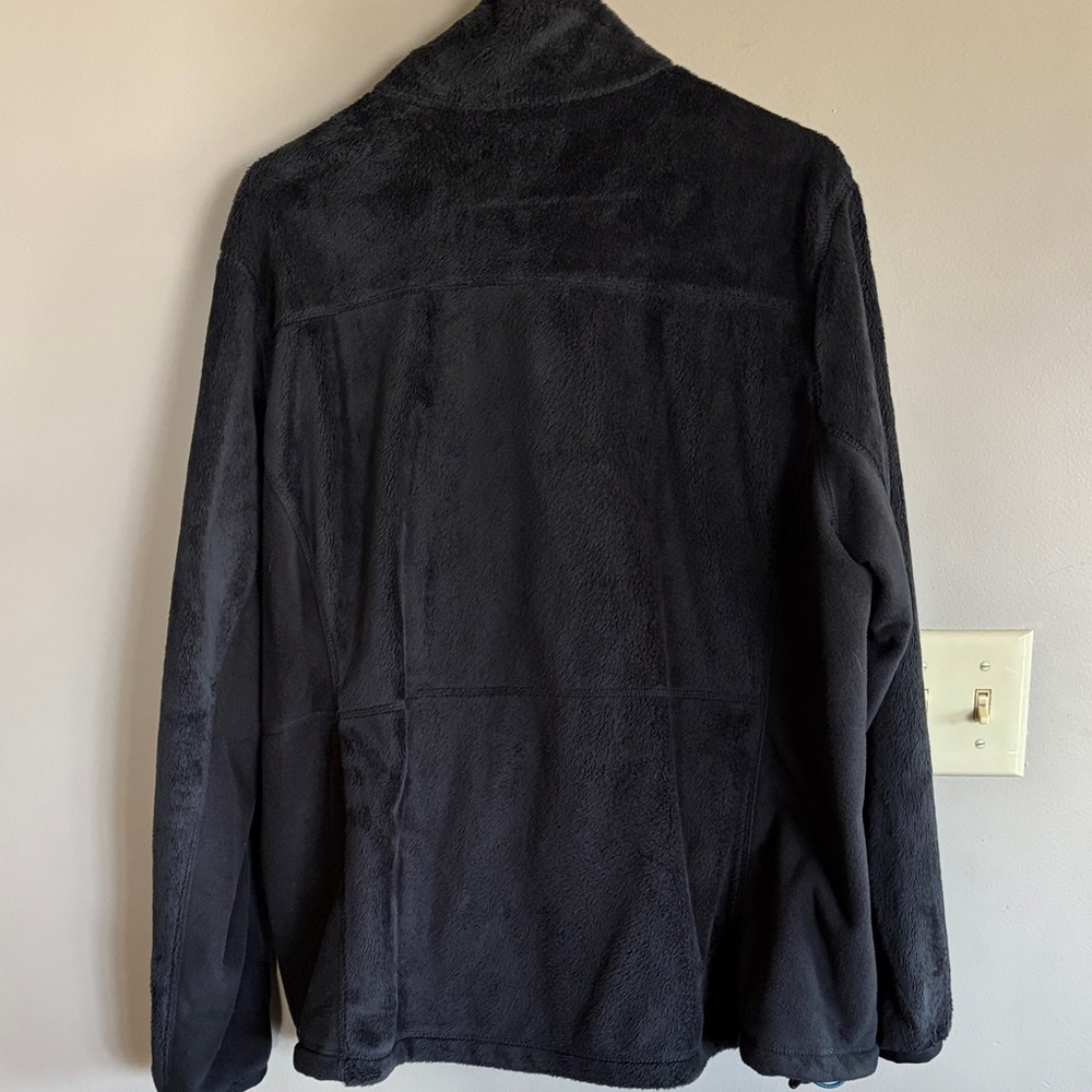 L.L. Bean Black Plush Full-Zip Fleece - Picture 5 of 7